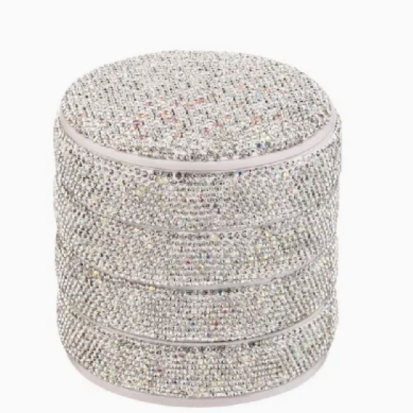 NWT Crystal Bling Tiered Jewelry Organizer - Picture 5 of 8